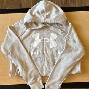 Under Armour Beige Pullover Hoodie